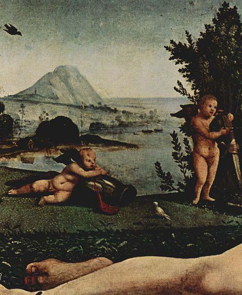 Piero di Cosimo Venus, Mars und Amor Norge oil painting art